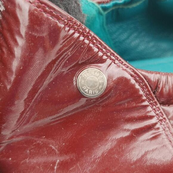 Hermes Oxford Red Patent - Picture 6 of 10